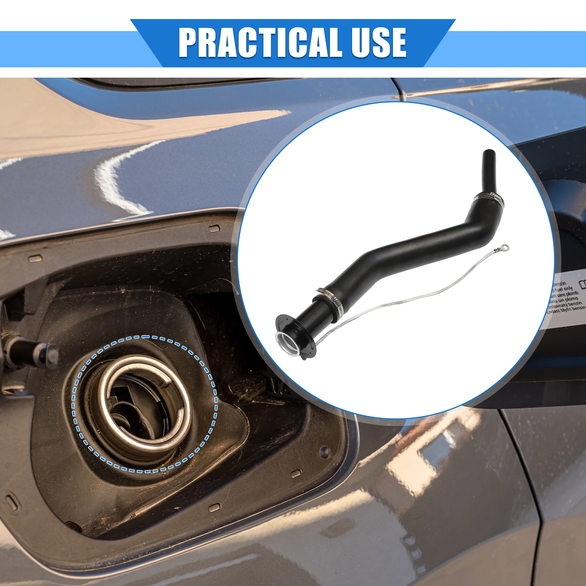 X Autohaux топливный наполнитель горловина труба бак шейный шланг для Ford Ranger 1993 1994 1995