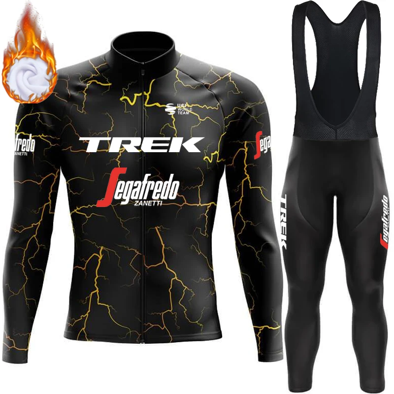 Велосипедная Мужская одежда для горного велосипеда TREK Bike термальная трикотажная