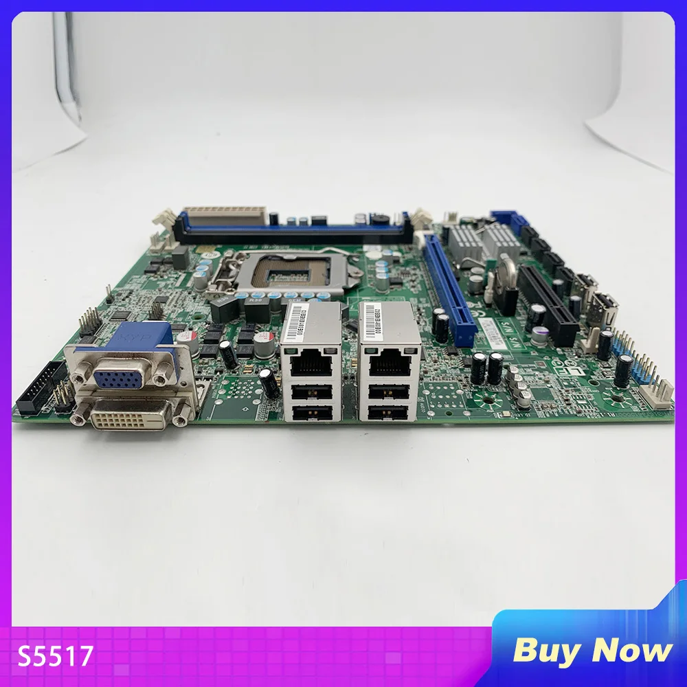 

S5517 For TYAN Server Motherboard S5517AG2NR LGA1155 DDR3 Fiery E200-07 For Canon C700 C750 C800 C850 Perfect Tested