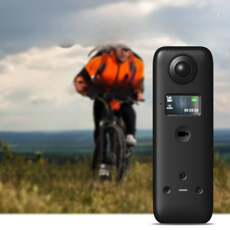 

Panoramic motion camera 4K HD video digital handheld 720VR riding