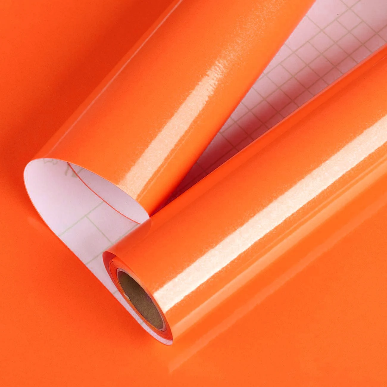 Блестящие белые толстые водонепроницаемые наклейки виниловые самоклеящиеся