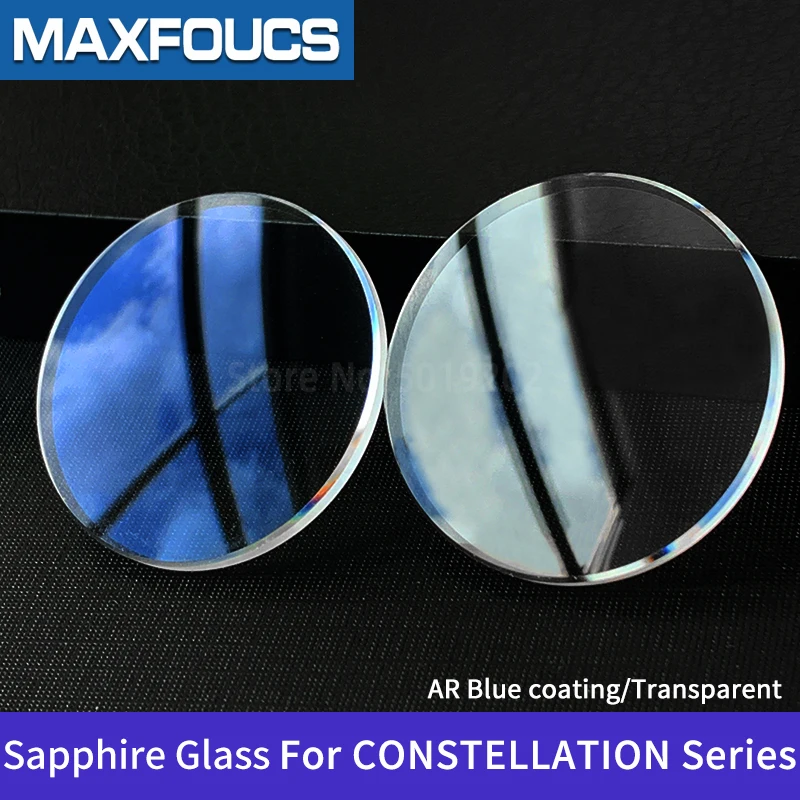 

Sapphire Crystal For CONSTELLATION Series 1103.60.00 /1202.10.00 /1262.10.00 AR-Coating Parts Watch Glass For OMG Brand