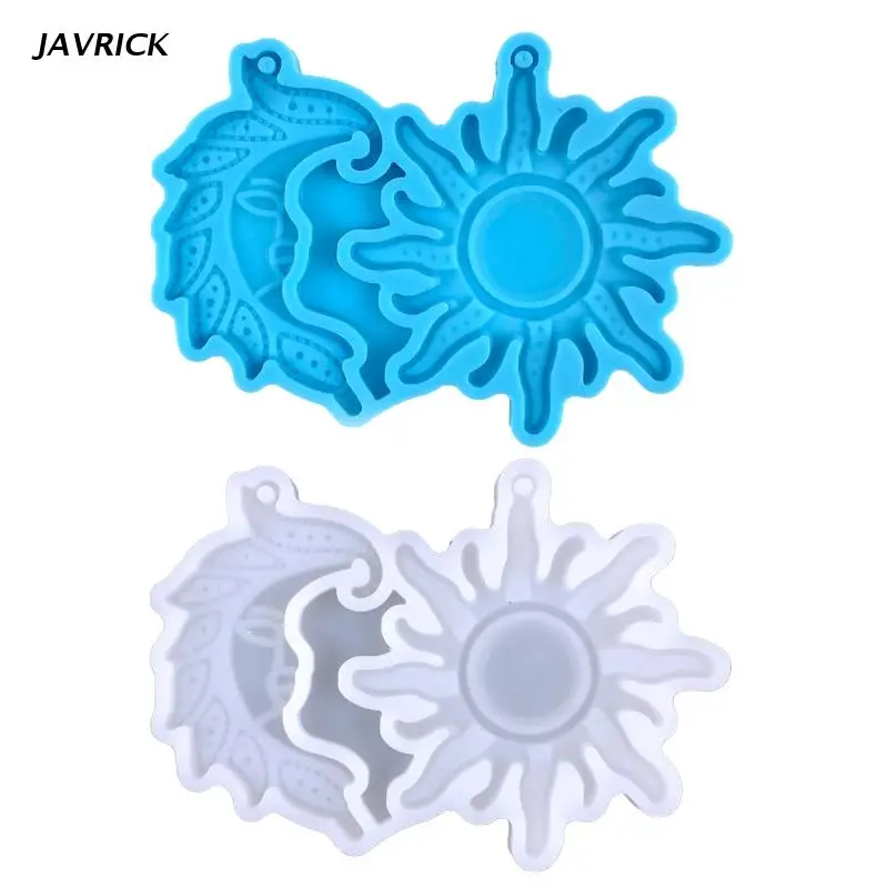 

Earrings Pendant Jewelry Mold Pendant Decoration Sun Moon Shape Mirror Mold