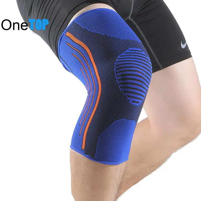 

1pc Nylon Elastic Sports Knee Pads Breathable Knee Support Brace Sleeve Running Fitness Hiking Cycling Basketball Knee Protector
