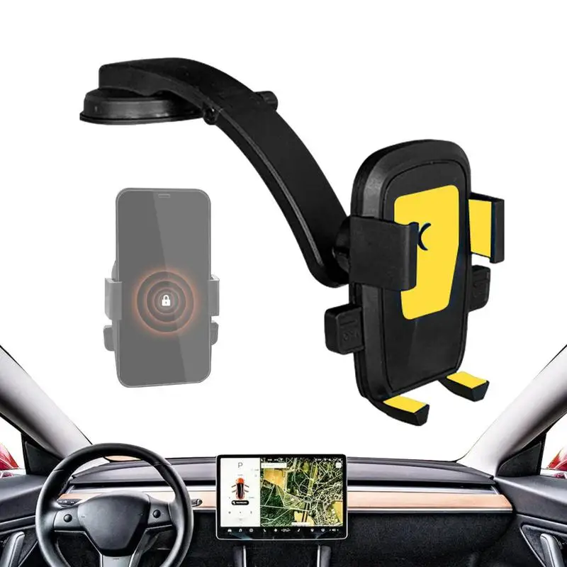 

Dashboard Phone Holder Car Dashboard Phone Stand Rotatable And Adjustable Phone Holder 360 Degree Rotation Desk Stand For