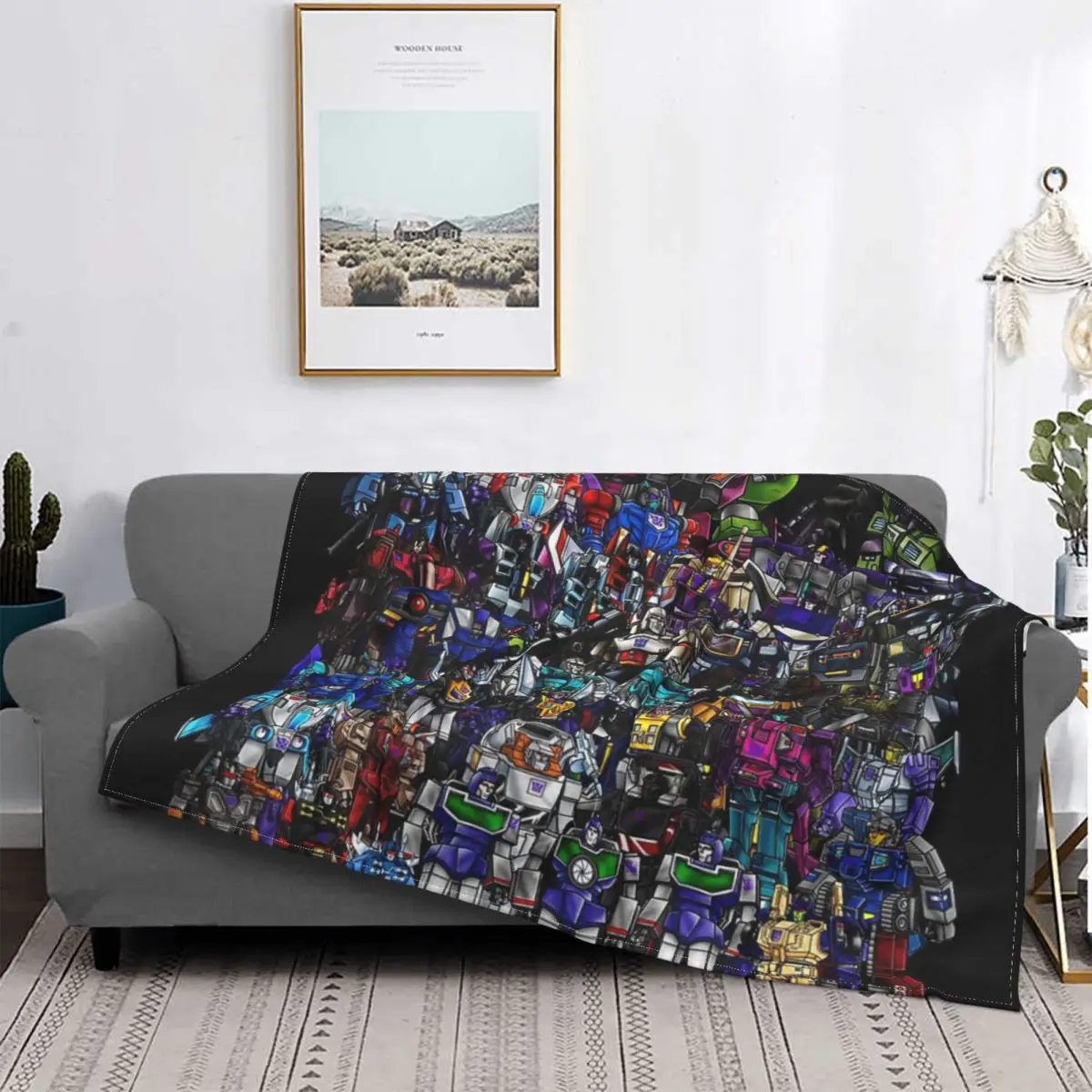 

G1 Decepticons Blanket Bedspread Bed Plaid Sofa Bed Sofa Blankets Muslin Blanket Bedspreads For Beds