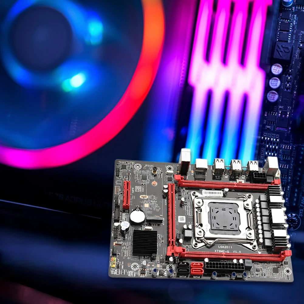 

Computer Motherboard X79M2-Q 64GB ATX LGA2011 PC Main Board 2 X DDR3 8 X USB2.0 7-phase Power Supply 1 X PCI-E 16X Graphics Slot