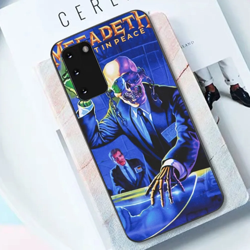 Rock M-Megadeths Music Phone Case For Samsung S 9 10 20 21 22 23 30 24 Plus Lite Ultra FE S10lite Fundas
