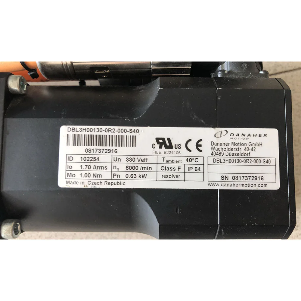 Серводвигатель DBL3H00130_0R2_000_S40 для Danaher