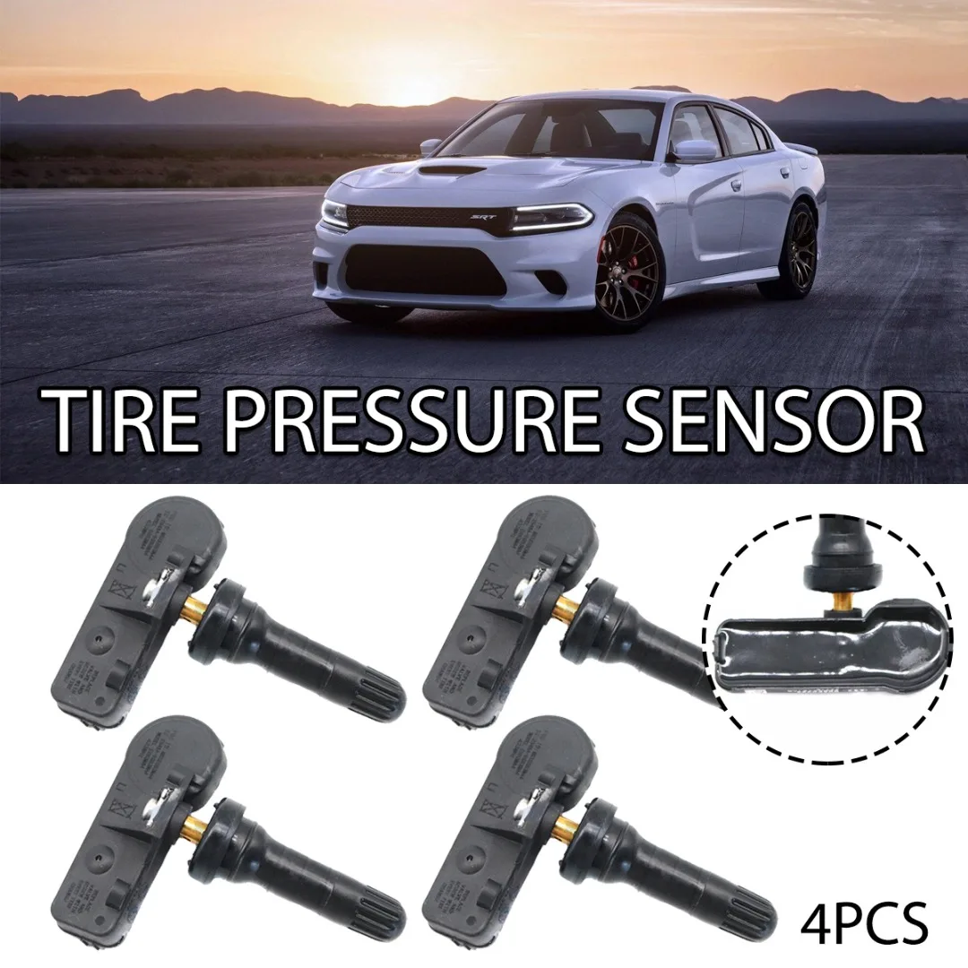 

4pcs 56029481AB TPMS Tire Pressure Sensor 433Mhz Pressures Sensors For Dodge Ram 1500 Jeep Commander