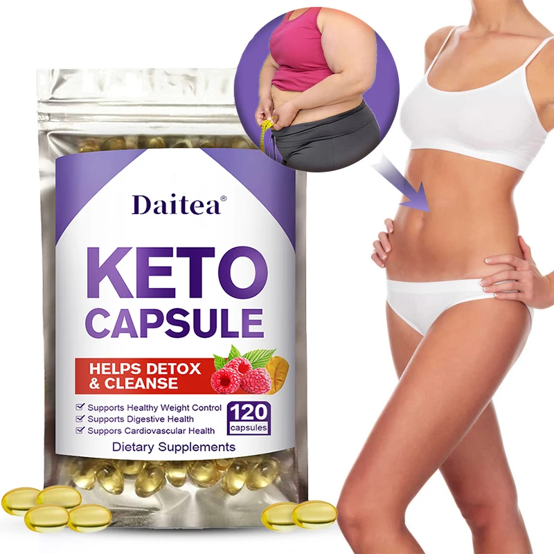 

Keto Capsules - Helps Detoxify and Cleanse The Body, Lose Weight, Boost The Immune System, Suppress Appetite, Reduce Bloating
