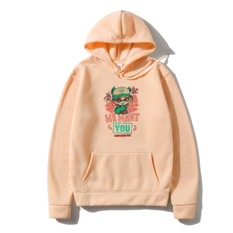 

We Wan You! , Splatoon, Splato popular Tagless Hoody Outerwear100%