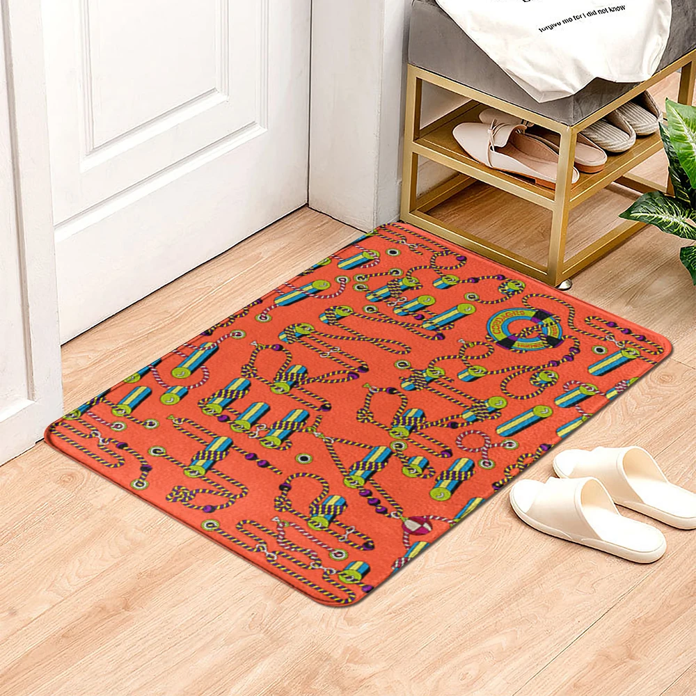 

Коврик для ванной комнаты, маленький коврик для душа, декоративный Впитывающий Коврик для ног, коврик для входной двери, кухонный коврик, ко...