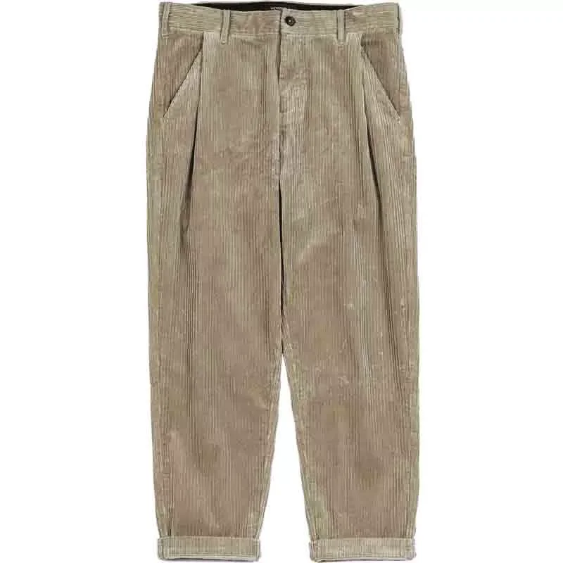 Corduroy Pants Men Casual Ankle-length Plus Size Trousers High Quality Brand Clothing SI9805551 2022 Winter New Warm