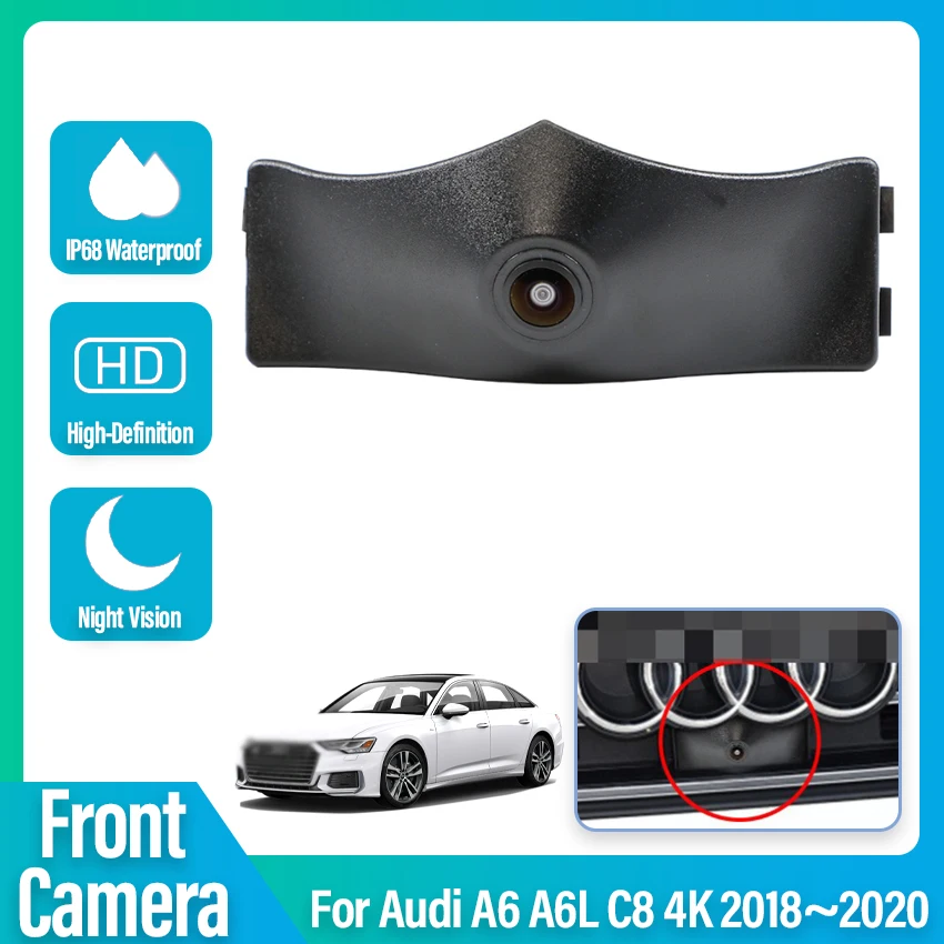 

HD CCD автомобильная парковочная камера ночного видения с логотипом высокого качества для Audi A6 A6L C8 4K 2018 2019 2020