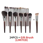 OVW Кисточки для макияжа из натурального материала Набор теней для век макияж кисти козья шерсть набор основа порошок смешивание; Красота макияж кисти