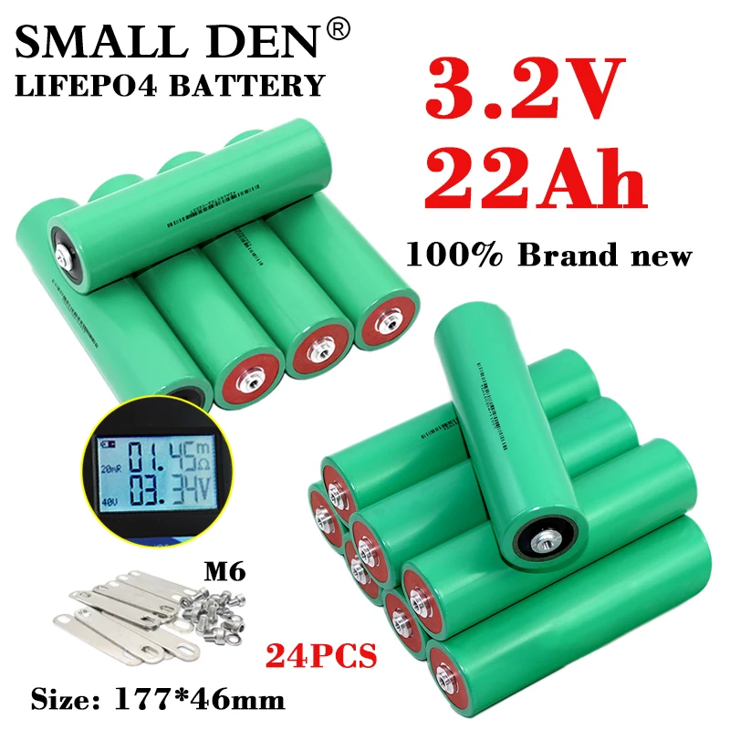 

Аккумуляторная батарея высокой мощности, 3,2 В, 22 Ач, 10C, 24 В