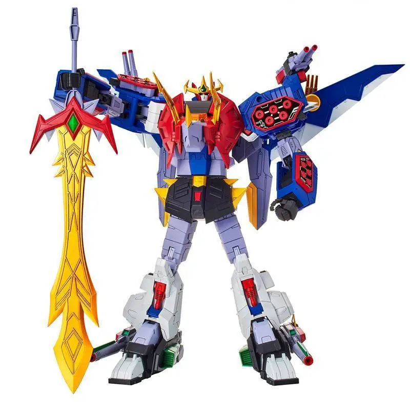 Bandai HG 1/300 Hot Blooded Arsenal Gran Saurer Triceratops Blue Lumen Трансформирующийся пластиковый комплект