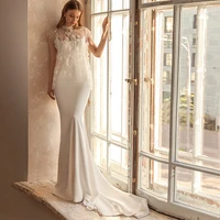 strapless spaghetti strap wedding dresses ivory sleeveless bridal gowns high quality chiffon prom dress 2022 robe de mari%c3%a9e