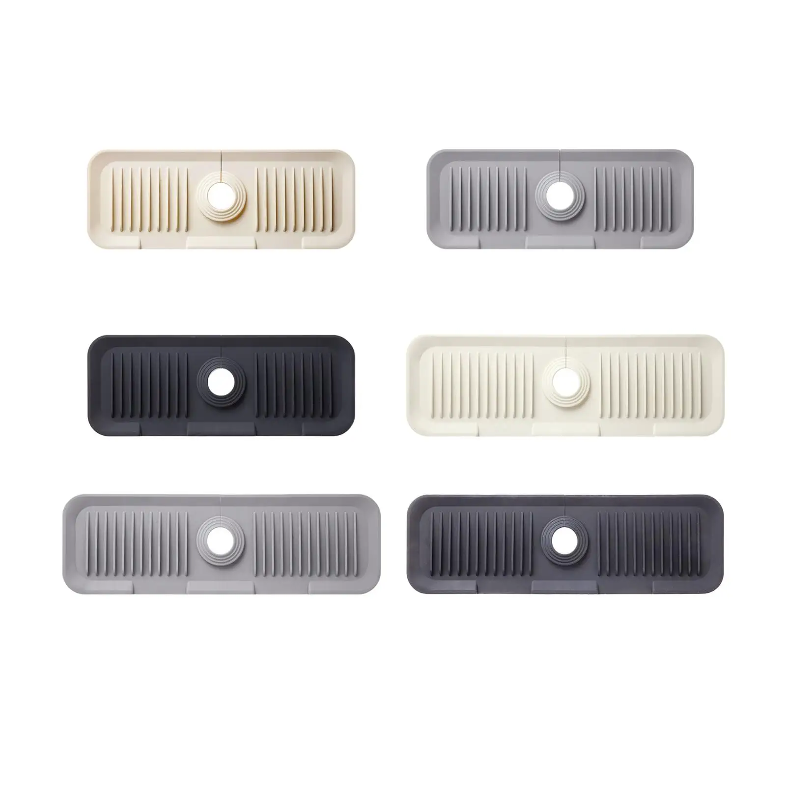 

Drying Mat Silicone Faucet Water Catcher Mat for Restaurants Bathroom Hotel