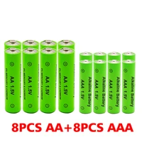 aaa aa rechargeable aa 1 5v 3000mah 1 5v aaa 2100mah alkaline battery flashlight toy watch mp3 player free delivery