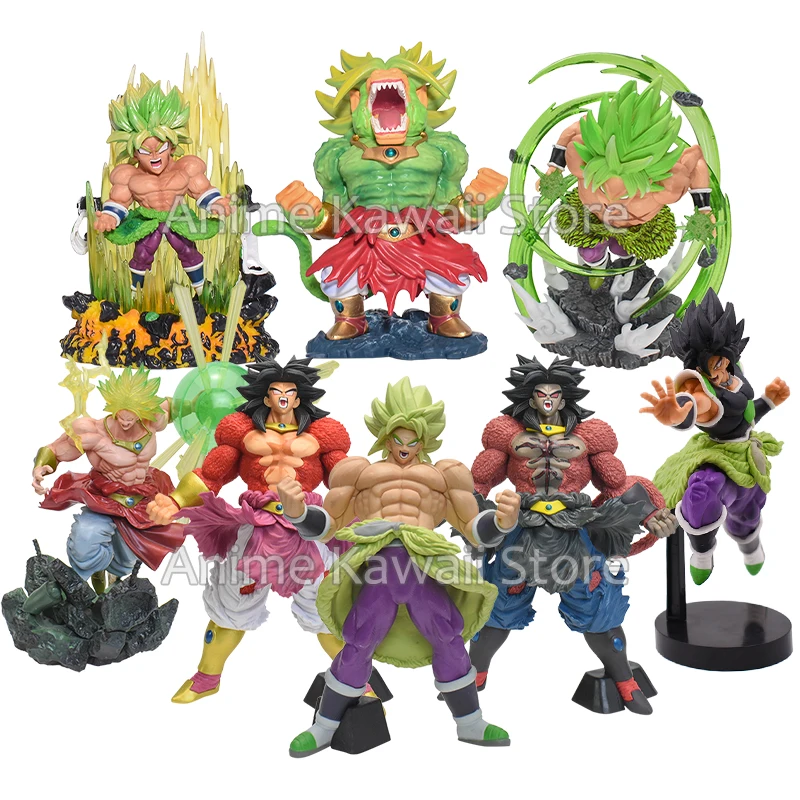 11 Styles Broli Figurine Anime Dragon Ball Z Super Saiyan Broly Action Figures PVC Collection Model Toys For Kids Children Gifts