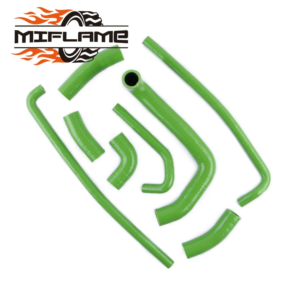 Для Kawasaki Ninja ZX7R ZX750P 1996-2003 (97 98 99 00 01 02) комплект силиконовых шлангов охлаждающей