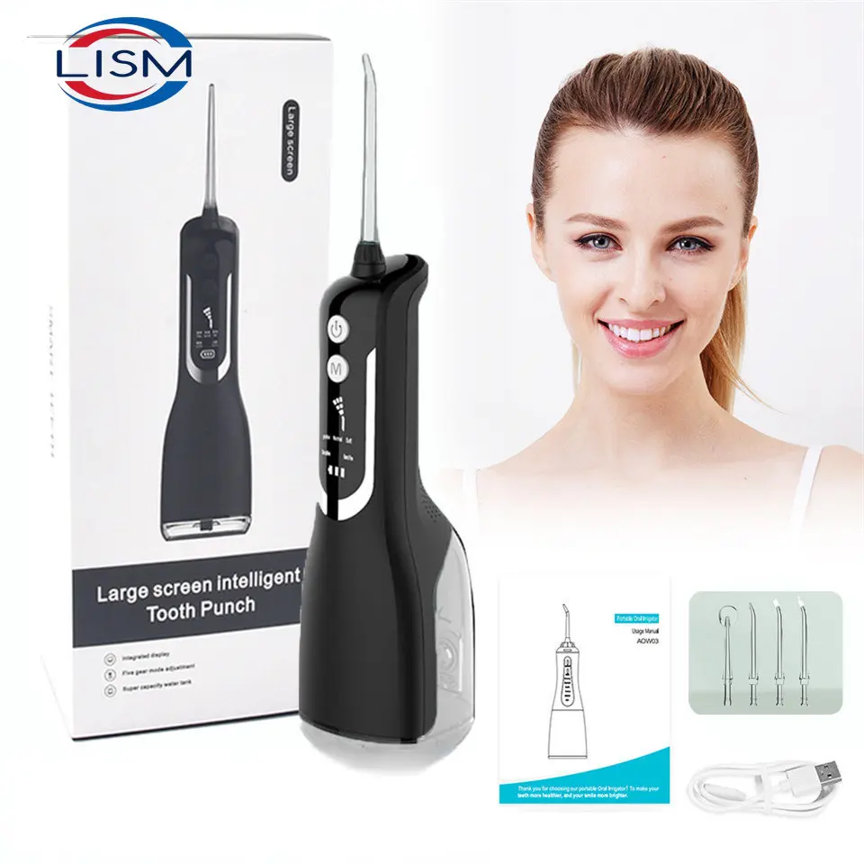 

Ирригатор полости рта LISM с USB-зарядкой, 300 мл