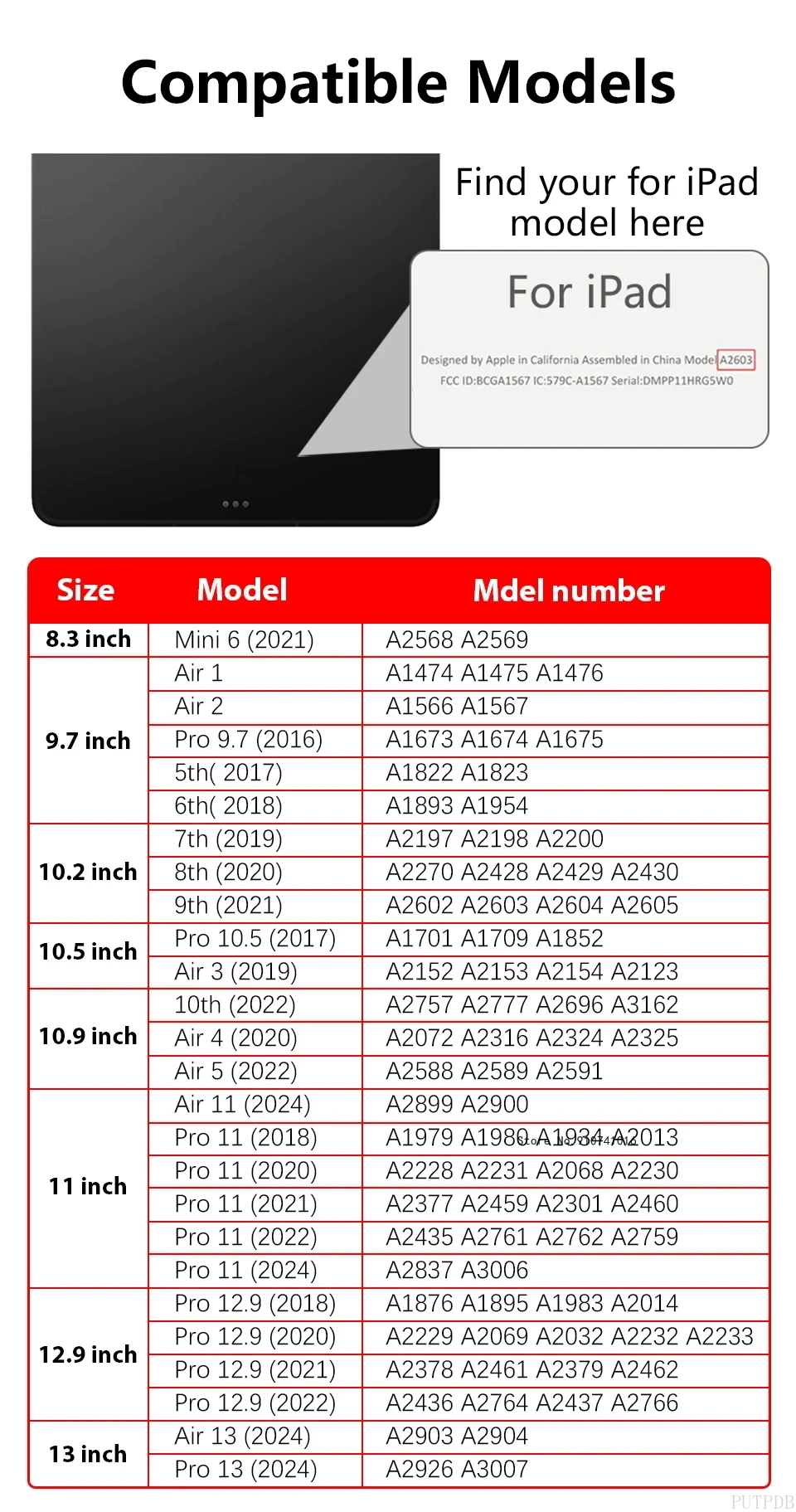 Фото Цветной чехол для iPad A16 11-го поколения 2025 10. 9th 8th 7th 10.2 iPad Pro 11 2018 2021 Чехол для iPad 10.9 Air 6 5 4 3 10.5 Мягкий чехол из ТПУ №2