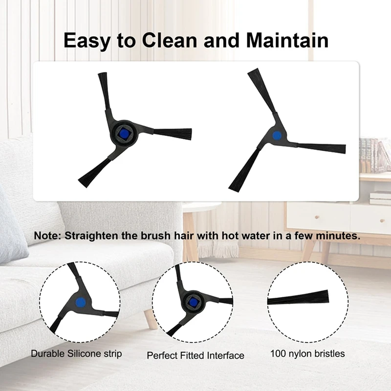 Набор аксессуаров для робота-пылесоса ECOVACS DEEBOT X2 Omni E/X2 основная щетка боковая