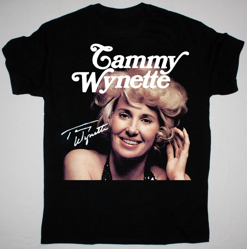 Tammy Wynette футболка из хлопка для мужчин и женщин все размеры