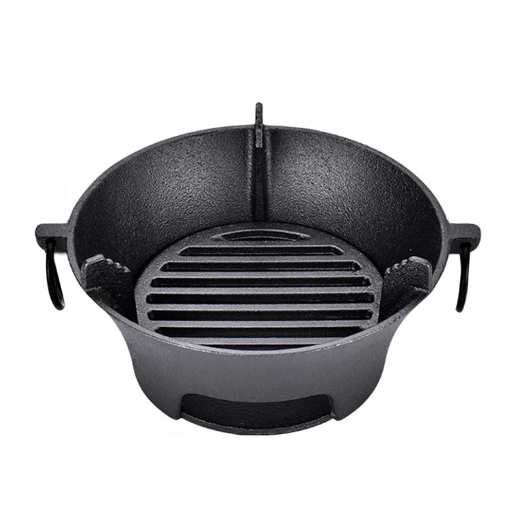 

Portable Charcoal Stove Household Alcohol Heating Stove Outdoor Barbecue Tea Making Iron Tools Winter Cold Protection Supplies