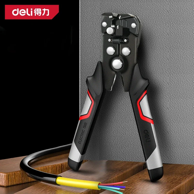 Автоматические плоскогубцы для зачистки проводов Deli 1 шт. 6/8 5 дюймов бытовые