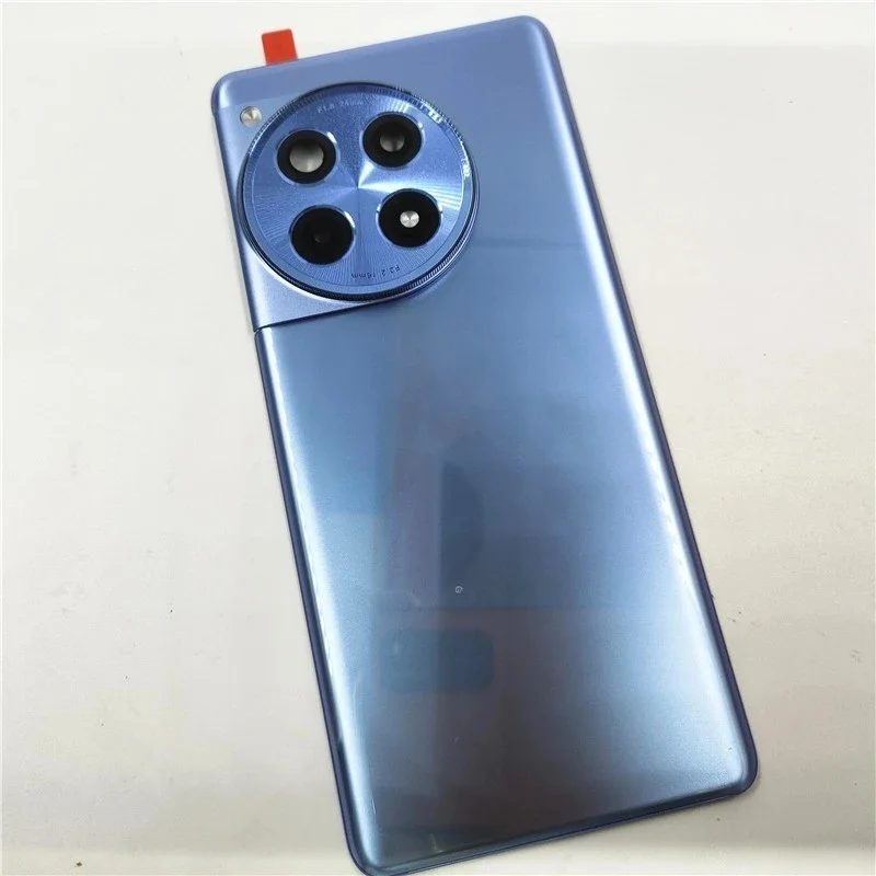 Фото BaNERYPAK A+++ Стеклянная крышка аккумуляторного отсека для OnePlus 12R, жесткая задняя панель корпуса + клейкая пленка для камеры. №3