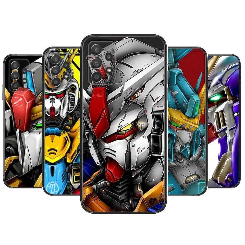 

Hot-Phone Case Hull For Samsung Galaxy A70 A50 A51 A71 A52 A40 A30 A31 A90 A20E 5G a20s Black Shell Art Cell CoveGundam Fighter