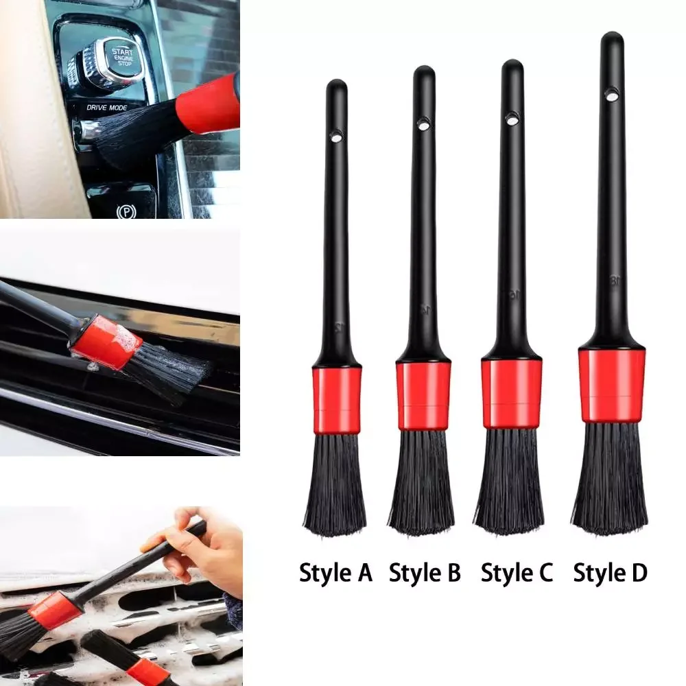

Brushes Car Cleaning Kit Tool for Car Interior exterior Air Outlet Vent Detail Brush Car Detailing Brush Set Car Wash Brush