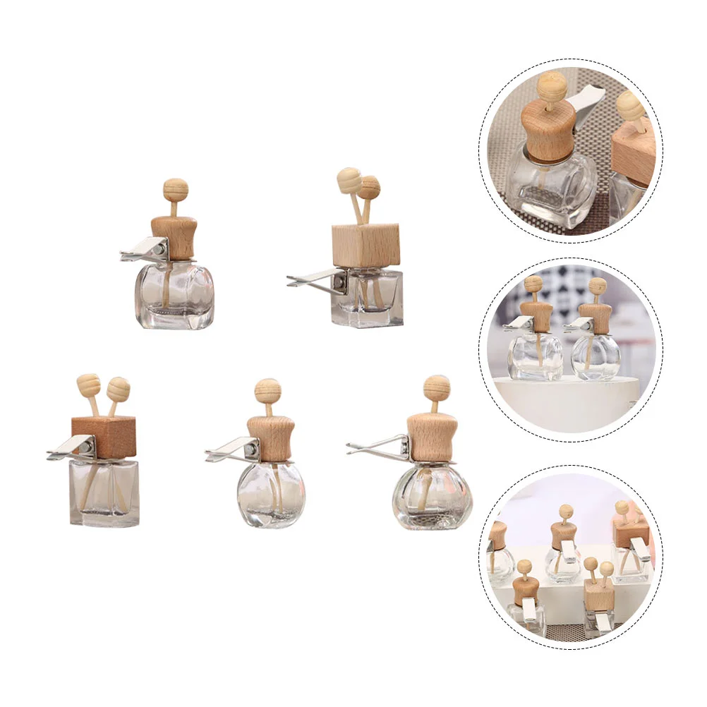 

Car Aroma Diffuser Bottle with Rotatable Clip Design and Assorted Color - Freshen up Air in Your Car and Relieve Your Fatigue