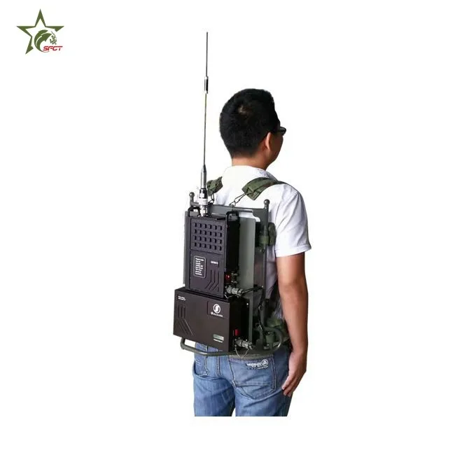 Surveillance Equipment 10km Wireless Transmitter And Receiver Manpack Radio communication antenna listening Device Spy