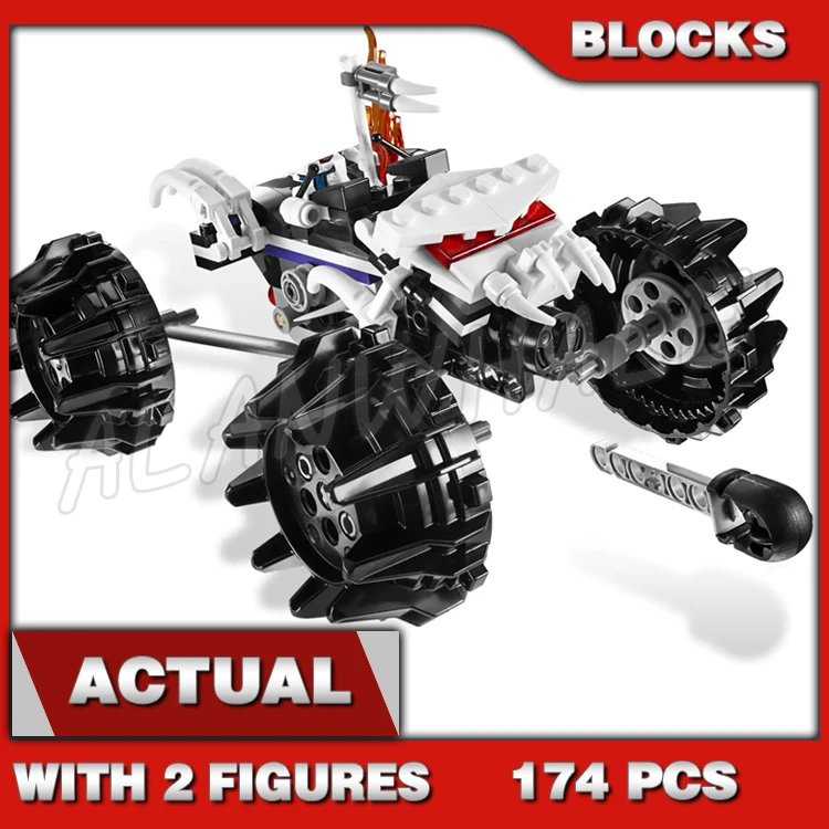 

174 шт., 2016, набор строительных блоков Bela 9730 Nuckal's ATV