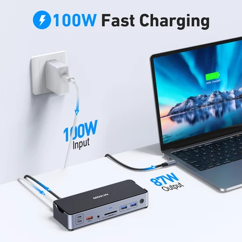 MOKiN Док-станция 15 в 1 для MacBook