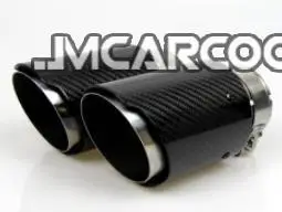 

Universal rear bumper lip exhasut tips 101 CM