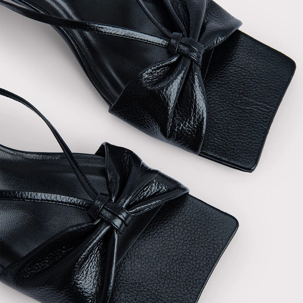 Женские босоножки из овечьей кожи BYFAR FREYA сандалии с квадратным носком открытым