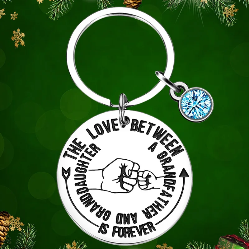 Брелок с подвеской в виде дедушки, подарок на Рождество, день рождения, День отца Брелок с подвеской в виде дедушки, подарок на Рождество, день рождения, День отца