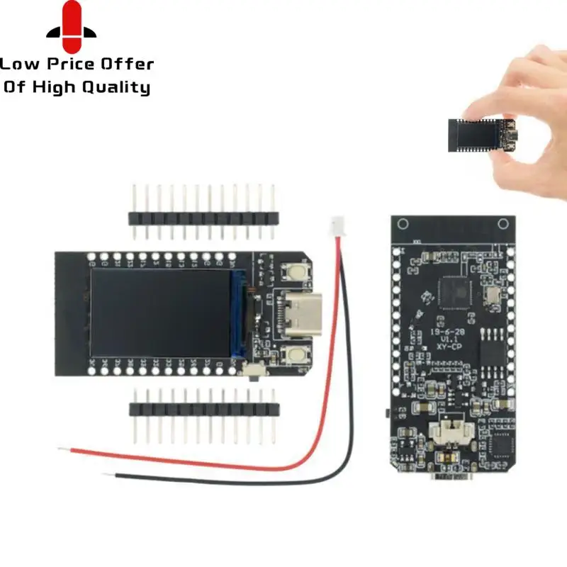 TTGO T-дисплей ESP32 WiFi E Bluetooth модуль макетная плата для Ar duino 1 14 Polegada LCD 4 Мб |
