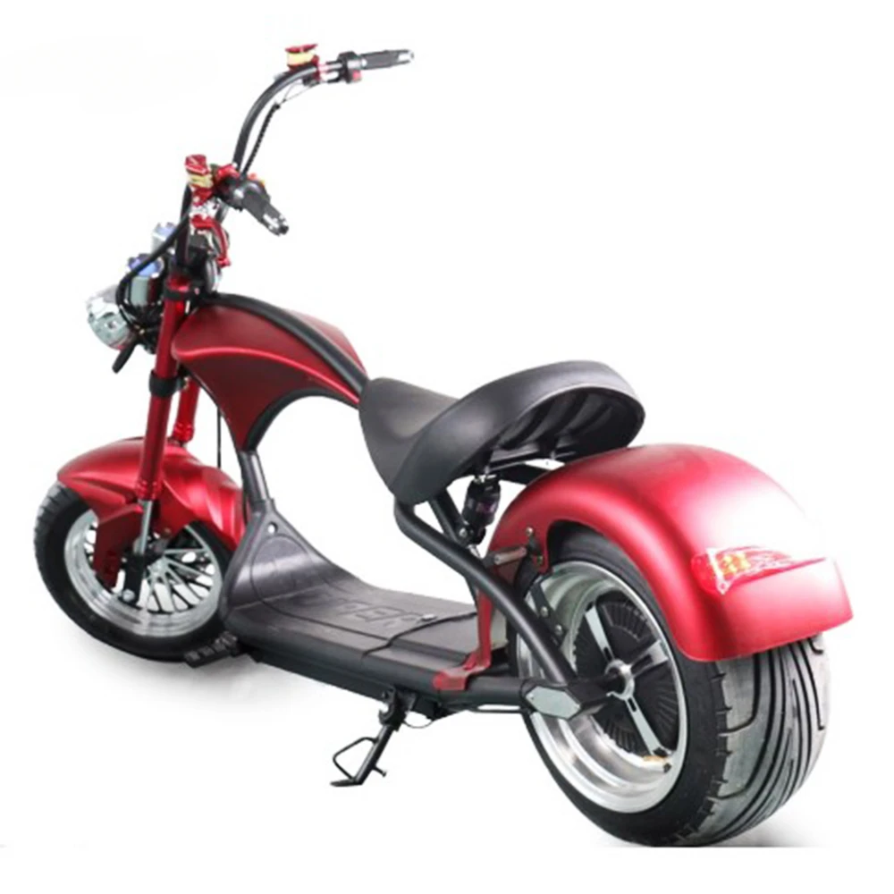 

New Fashion Design 1500W EEC/COC Approved Electric Scooter 60v 12ah lithium battery electric motorcycle