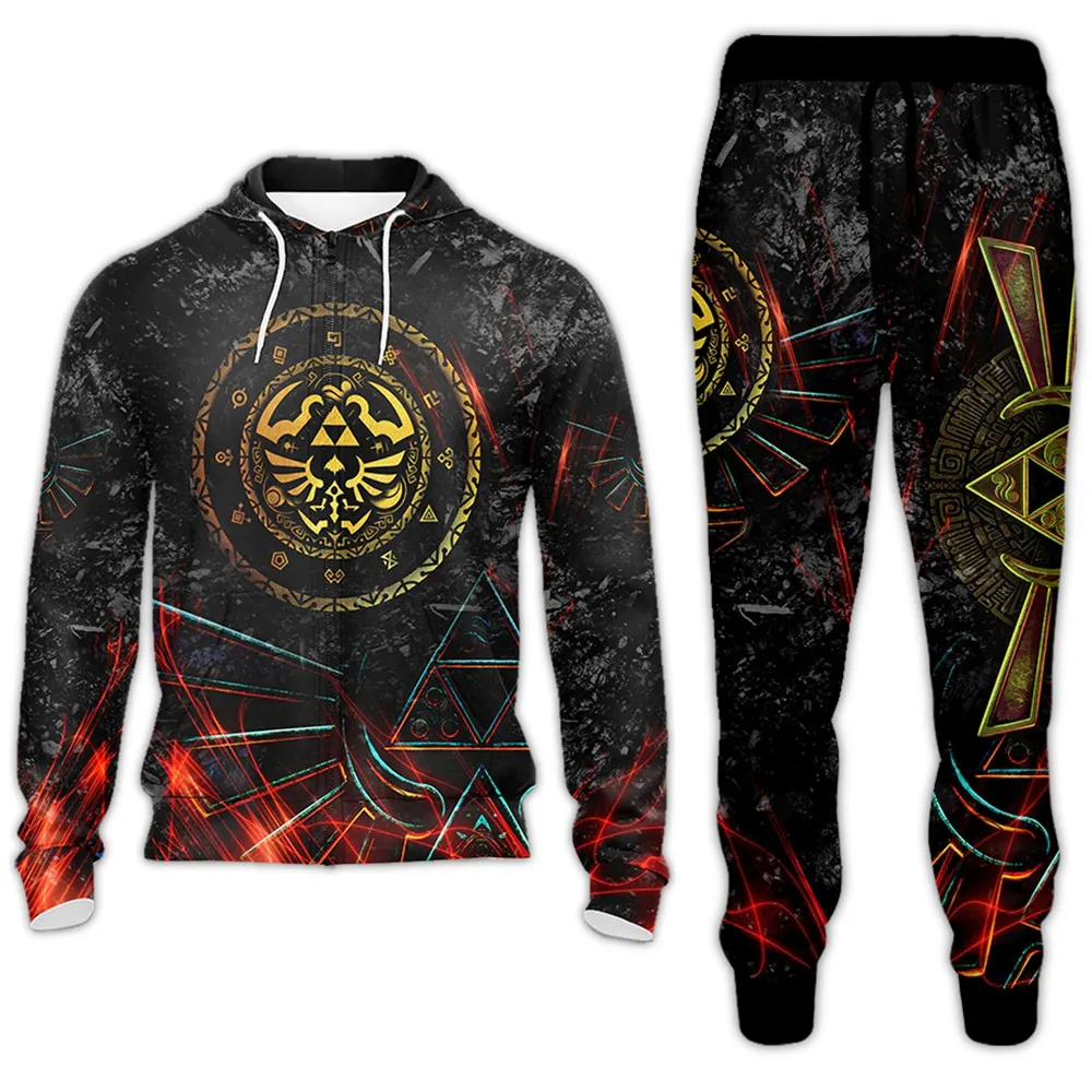 

2022 New Fashion Zelda 3D Printed Hoodies Sweatshirts Men Women Fashion Pullover Cool Tops Casual Trousers Hooded Coat