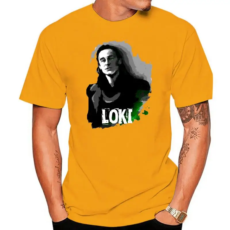 

Loki Tom Hiddleston Art T-Shirt, Men'S Women'S All Sizes Casual Tee Shirt