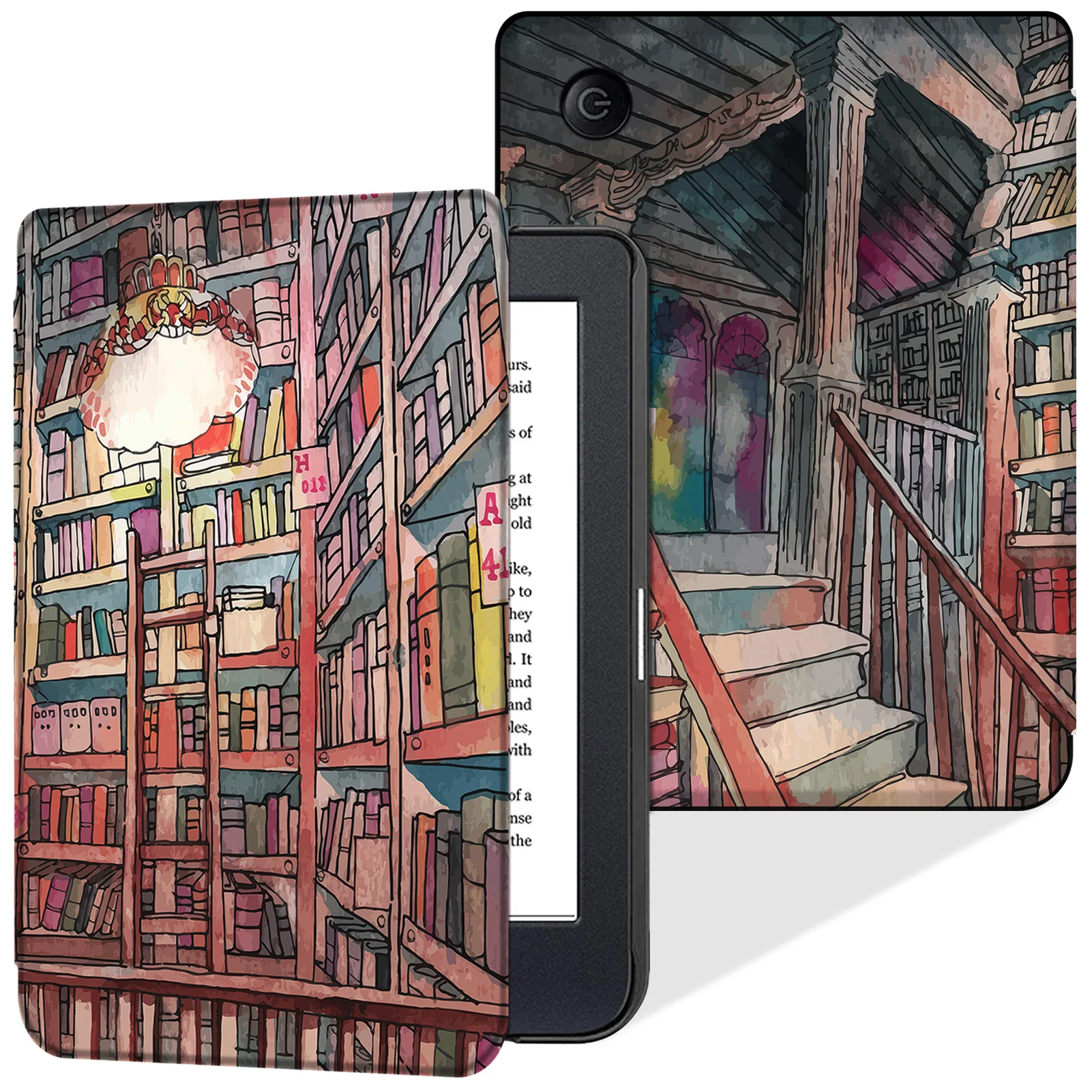 

Kobo Clara 2E Case (2022 Release,Model N506) - Slim Lightweight Premium PU Leather Bookcover with Auto Sleep/Wake Function