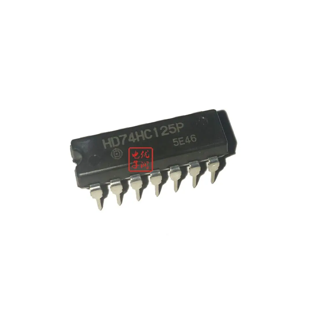 

10 шт./HD74HC125P SN74HC125N [новый импортный оригинальный] 3-элементный выход 4-стандартный DIP