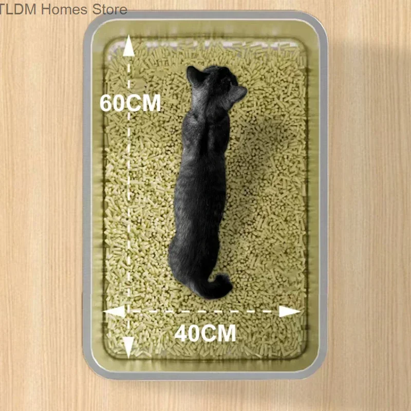 Контейнер для кошачьего туалета большой контейнер из нержавеющей стали уборки